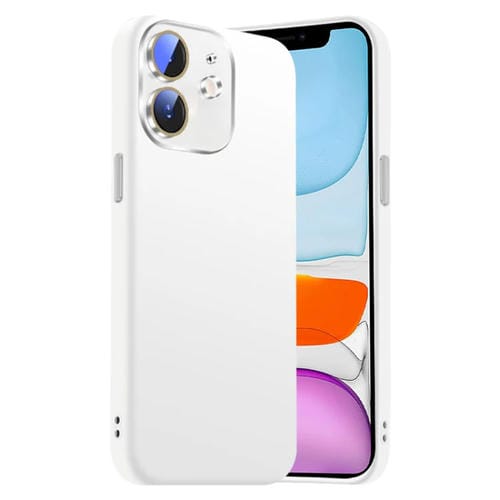 Funda de Silicona LĂquida para iPhone 11 con NanoLente (Blanca)