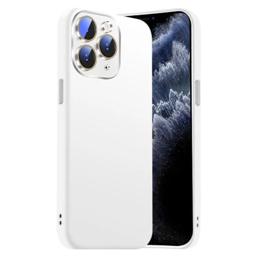 Funda de Silicona LĂquida para iPhone 11 Pro con NanoLente (Blanca)