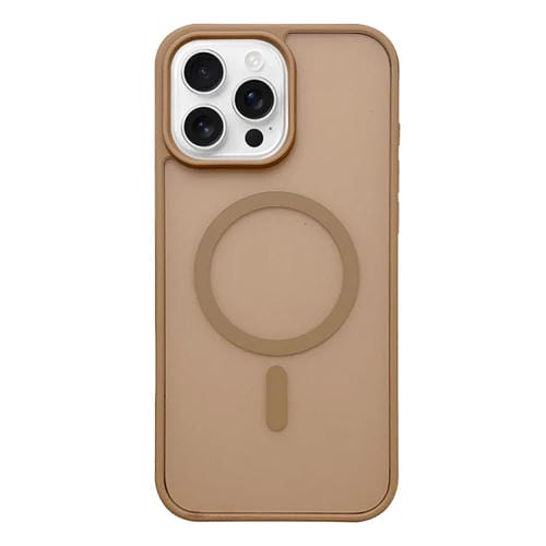 Funda para Teléfono Magsafe Frosted Skin Feel iPhone 16 Pro Max (Dorado del Desierto)