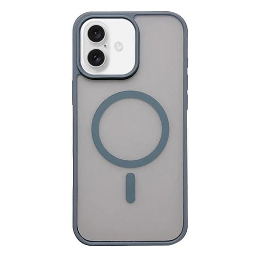 Funda para Teléfono Magsafe Frosted Skin Feel para iPhone 16 Plus (Gris Titanio)