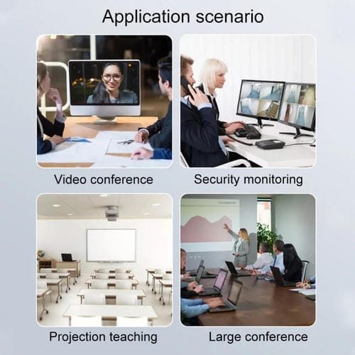 Conmutador de Matriz HDMI Measy Mt4344 4K 30 Hz 4 Entradas 4 Salidas Compatible con Conmutación sin Interrupciones (Negro) Enchufe Británico