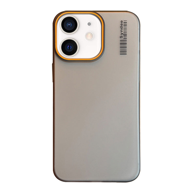 Funda para Teléfono PC Translúcida Tacto Piel Arena Suave iPhone 11 (Negra)