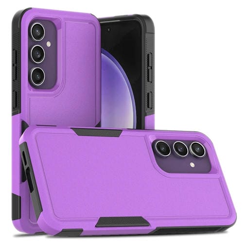 Funda 2 en 1 PC y TPU Samsung Galaxy S24 FE 5G (Morada)