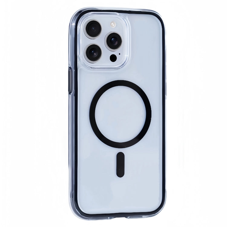 Funda para Teléfono iPhone 15 Pro Max Vacuum Airbag Y2 Series con Imán Magsafe (Negro)