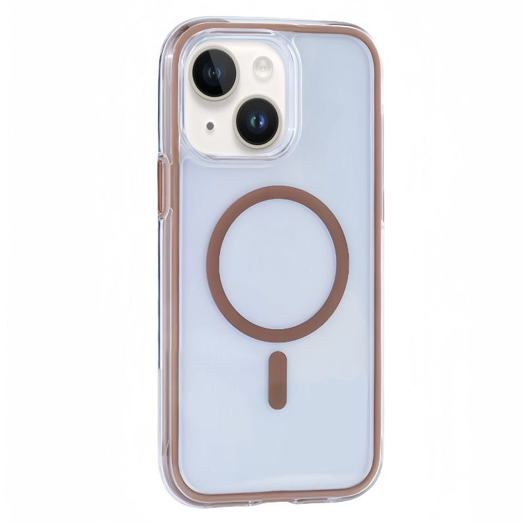 Funda para Teléfono Y2 Series con Imán Magsafe para iPhone 15 Plus y 14 Plus (Bronce)