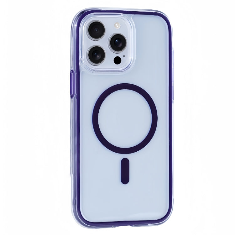 Funda para Teléfono con Imán Magsafe iPhone 12 Pro Max Vacuum Airbag Y2 Series (Morado)