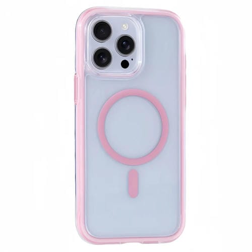 Funda para Teléfono con Imán Magsafe iPhone 12 Pro Max Vacuum Airbag Y2 Series (Rosa)