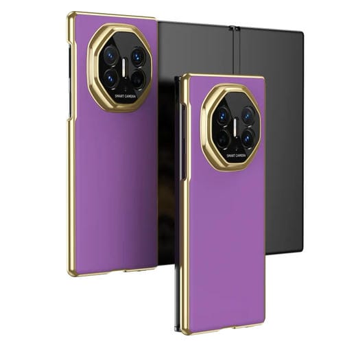 Funda para Teléfono Huawei Mate Xt con Revestimiento al Vacío Esmerilado Ag Integrado (Morado)