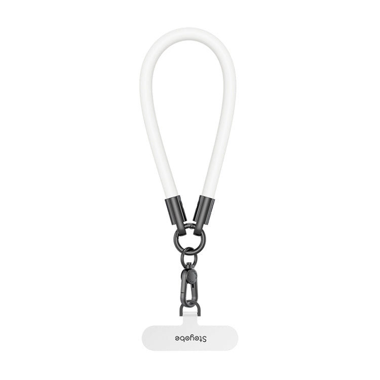 Correa de Silicona Universal para Teléfono Dux Duics Stoyobe Pl-Ii Antipérdida (Blanco Luminoso)