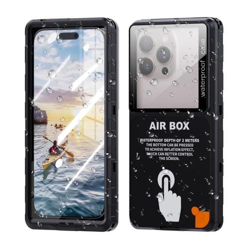 Funda Impermeable Redpepper Air Box Max 6.9 IP68 para Teléfono 6,9 Pulgadas (Negra)