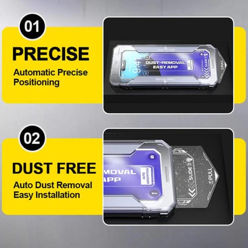 Película de Vidrio Templado HD para iPhone 14 Pro Max Fácil Instalación