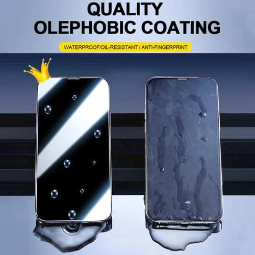 Película de Vidrio Templado HD para iPhone 14 Plus y 13 Pro Max Fácil Instalación