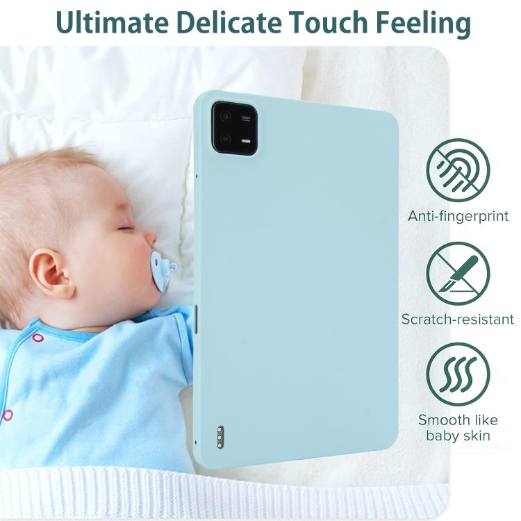 Funda de TPU para Tableta con Spray de Aceite y Agradable para la Piel para Redmi Pad Pro (Azul)