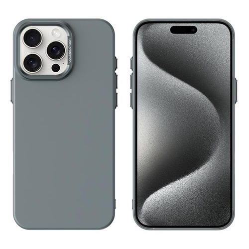 Funda Magnética para iPhone 15 Pro con Tapa Abatible Magsafe (Gris Oscuro)