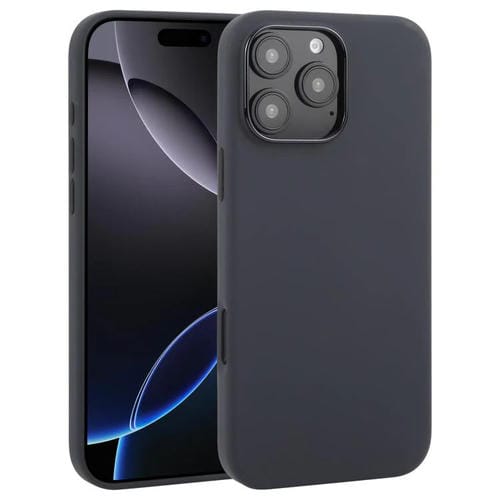 Funda de Silicona Magnética Magsafe Dfans Design para iPhone 16 Pro Max (Negra)