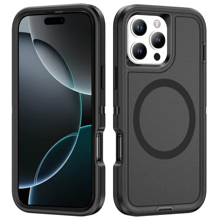 Funda Magnética Magsafe para iPhone 16 Pro Life Resistente al Agua (Negra)
