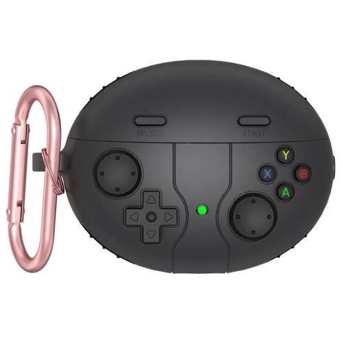 Estuche de Silicona para Auriculares Huawei Freebuds 5I/6I Estilo Consola de Juegos Retro (Gris Oscuro)