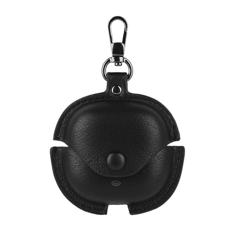 Funda Protectora de Cuero para Auriculares Redmi Buds 6 Lite Business con Gancho (Negro)