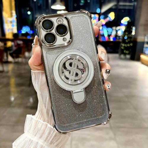 Estuche para Teléfono iPhone 12 Pro Max con Soporte Magsafe y Película para Lente (Gris Titanio)