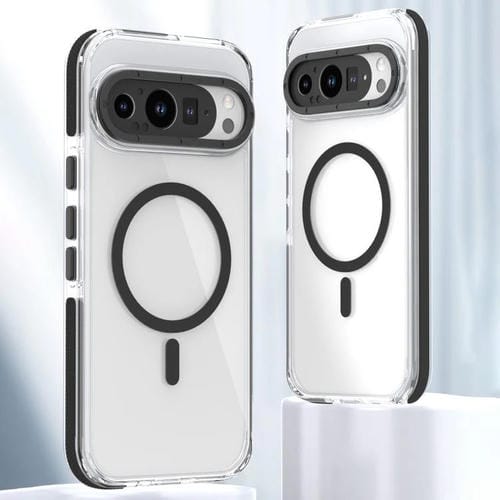 Funda Híbrida TPU y Acrílico para Google Pixel 9/9 Pro Magsafe (Negra)