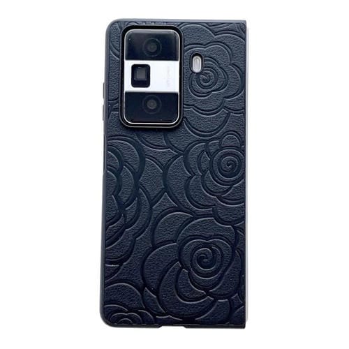 Funda Protectora Honor Magic Vs2 con Estampado de Camelia (Negra)