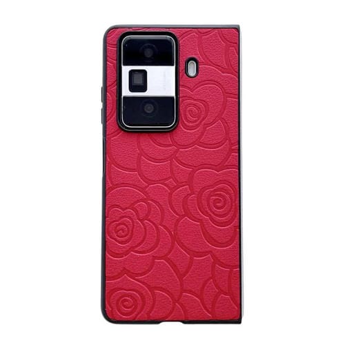 Funda Protectora Honor Magic Vs2 con Estampado Camelia Impression (Roja)