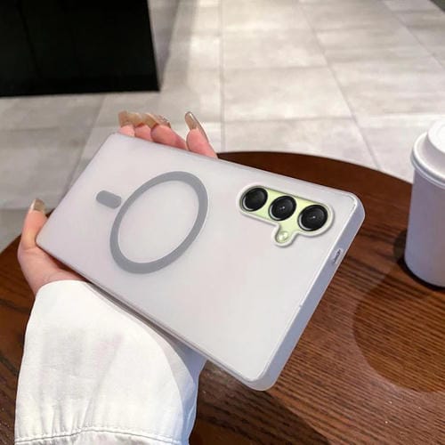 Funda para Teléfono Samsung Galaxy A16 5G Ice Fog Magsafe para PC (Gris Titanio)