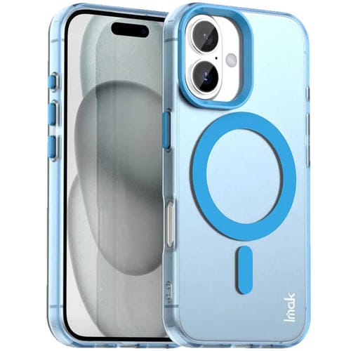 Funda IMAK Candy Series MagSafe a prueba de golpes para iPhone 17 (azul)