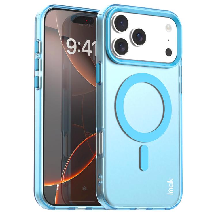 Funda IMAK Candy Series MagSafe a prueba de golpes para iPhone 17 Pro (azul)