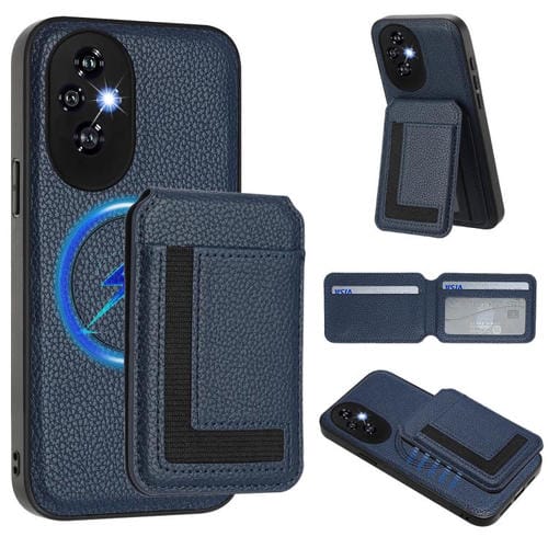 Funda para Teléfono Honor 200 Pro Cx01 con Ranura Magnética Magsafe Desmontable (Azul Oscuro)