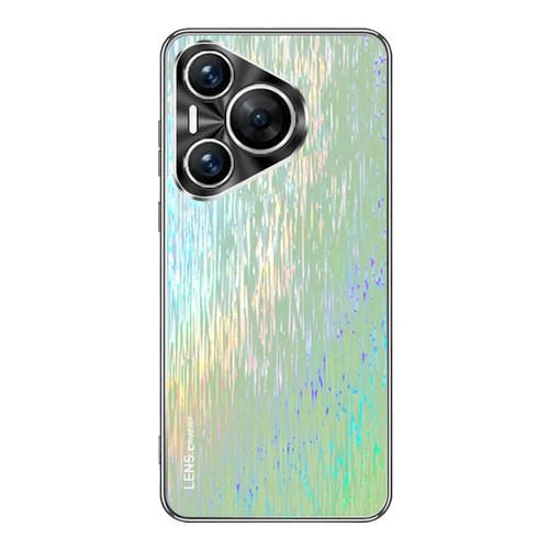Funda acrílico a prueba de golpes para Huawei Pura 70 Pro (Verde)