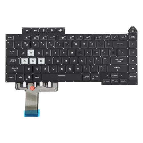 Teclado Retroiluminado Asus Rog Strix G15 G513 G513Q G513Qm G513Qy G533 (Negro) Versão EUA
