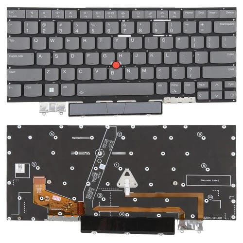 Teclado Retroiluminado Lenovo Thinkpad X1 YOGA 6TH Versión USA (Gris)