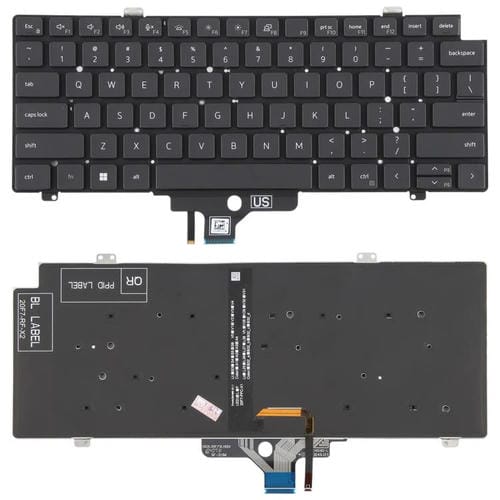 Backlit Keyboard Dell Latitude 7420 5420 Laptop USA Version (Black)
