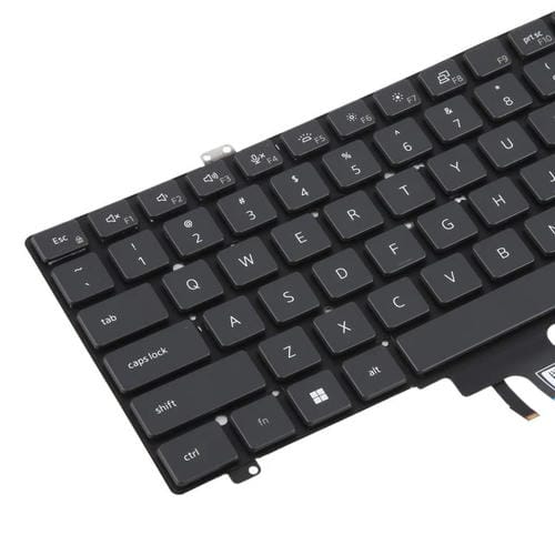 Teclado Retroiluminado Dell Latitude 7420 5420 Portátil Versión USA (Negro)