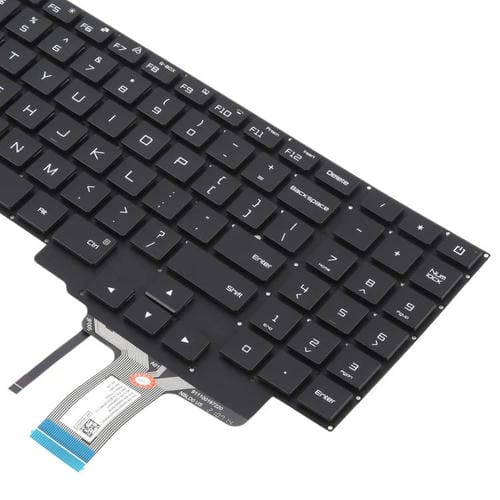 Teclado Retroiluminado Portátil Xiaomi Redmi G 2021, 2020, XMG2003-AJ / AB / -AL, RMG2104-AJ, 2102-AB, Gaming RMG2103 (Versão EUA) (Preto)