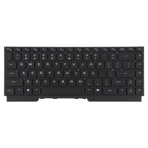 Colorful Backlit Keyboard Portable Dell Alienware M15 R5 M15 R6 M15 R7 (USA Version) (Black)
