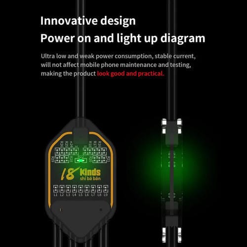 Câbles de démarrage et de réparation de carte mère Apple iPhone 7 à 16 Pro Max, 18 types