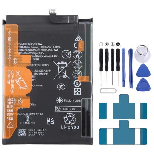 Bateria Huawei Enjoy 60 Pro MAO-AL00 HB496493EGW de 4900 mAh