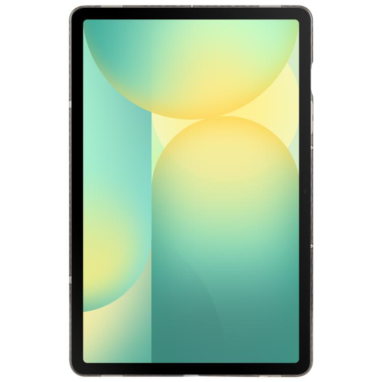 Funda plegable de cuero acrílico con soporte magnético para Samsung Galaxy Tab S10 FE/S9 (negro)