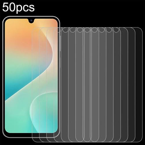 Película de vidrio templado 9H 2.5D de 0,26 mm para Samsung Galaxy Jump4 5G (50 unidades)