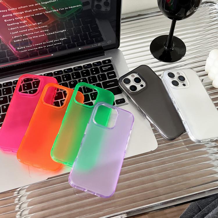 Funda de TPU transparente y cĂłmoda para iPhone 13 mini (verde)