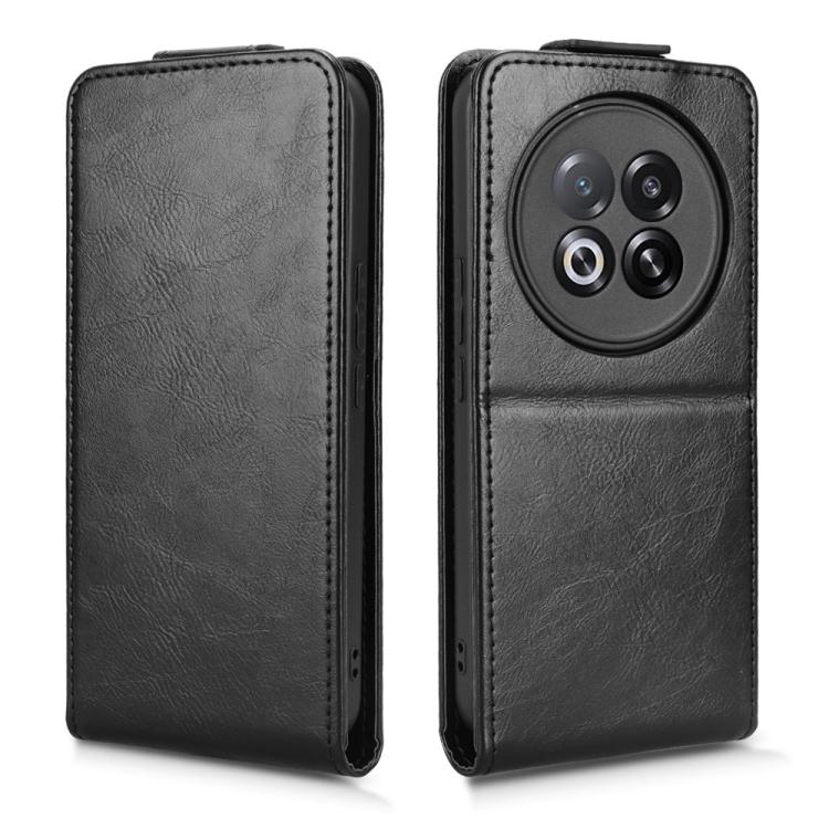 Funda magnética de cuero con tapa vertical y hebilla para Meizu Note 16 Pro (negra)