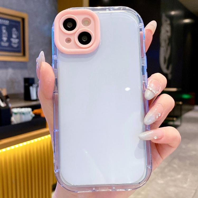 Funda de TPU + PC con MagSafe de colores vibrantes para iPhone 14 Plus (azul)