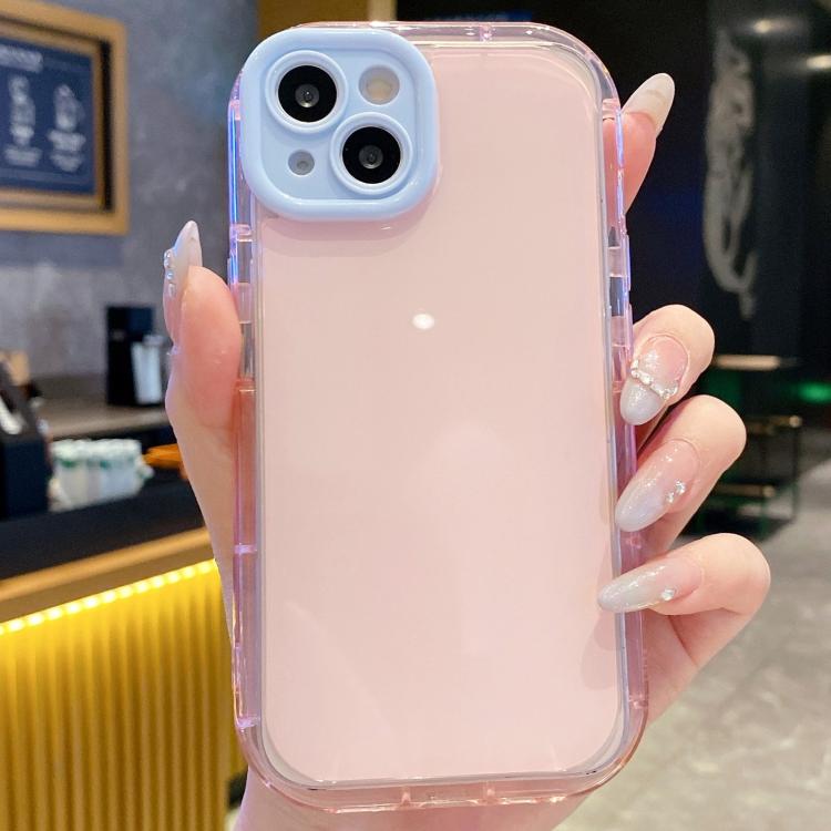 Funda de TPU + PC con MagSafe de colores vibrantes para iPhone 14 (rosa)