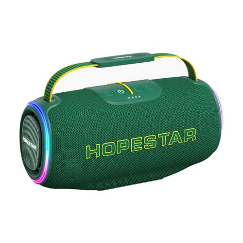 Altavoz Bluetooth portátil HOPESTAR H88 de 70 W para exteriores, resistente al agua, compatible con TF/AUX/USB/TWS (verde oscuro)