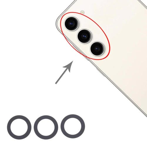 Objectif de caméra arrière Samsung Galaxy S23+ SM-S916B 10 unités