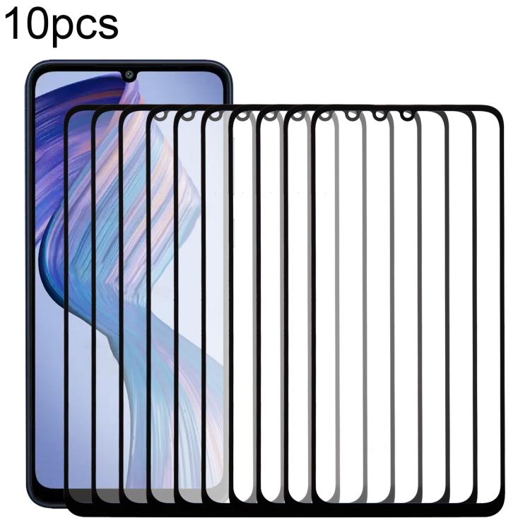 Lenti in vetro esterno Samsung Galaxy F05 SM-E055F con adesivo OCA (10 pezzi)