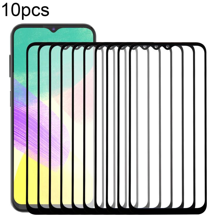 Lenti in vetro esterno Samsung Galaxy F14 4G SM-E145F con adesivo OCA (10 pezzi)