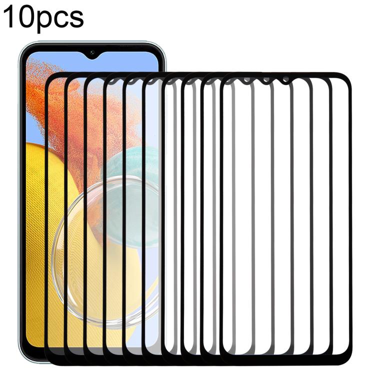 Lenti in vetro esterno Samsung Galaxy M14 4G SM-M145FB con adesivo OCA (10 pezzi)